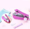 Sewing/Silai Machine Stitching Tailoring Machine For Garment Cloth Home Household Hand-Operated Menual Stapler Size, Sewing Tool Repairing Accessories Multi Colour