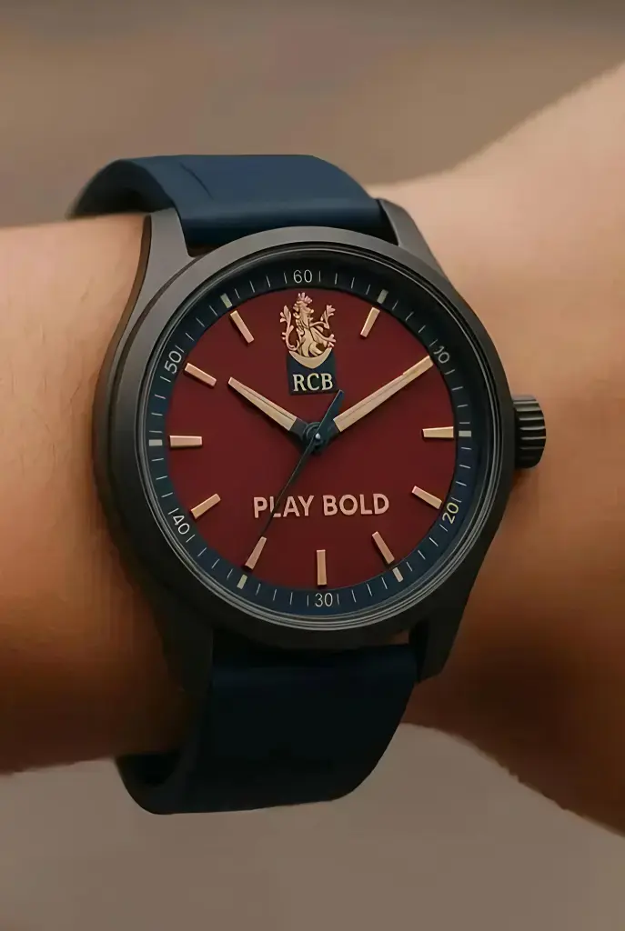Giomex RCB Play Bold Supporter's Edition Timepiece