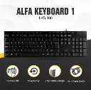 ALFA1 WIRED KEYBOARD (6 Months Brand Warranty