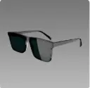 Polarized Retro Square Sunglasses