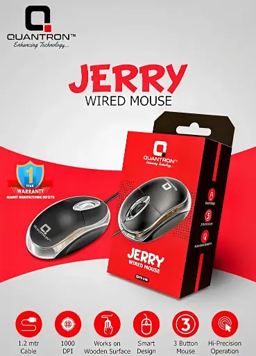 JERRY WIRED MOUSE QMU-540